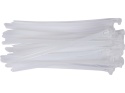 OPASKI PLASTIKOWE, ROZPINANE 7,6X250MM 50SZT. BIAŁE YT-70664