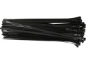 OPASKI PLASTIKOWE, ROZPINANE, 7,6X450MM 50SZT. CZARNY YT-70678