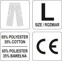 SPODNIE ROBOCZE DAN R. L