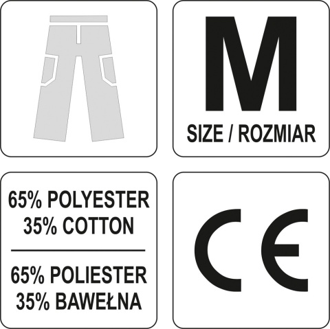 SPODNIE ROBOCZE DAN R. M