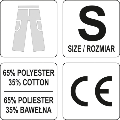 SPODNIE ROBOCZE DAN R. S