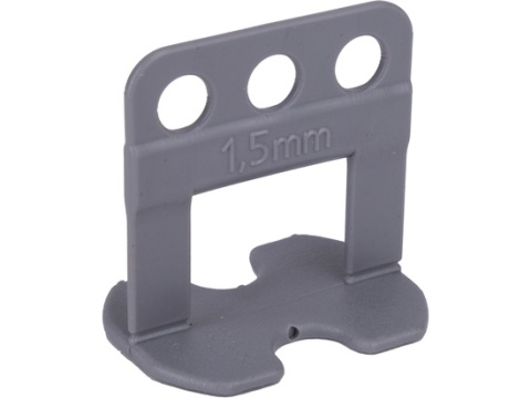 SYSTEM DO POZIOMOWANIA PŁYTEK Y1,5MM ZESTAW 100SZT