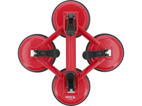 UCHWYT DO SZYB 4 X O120MM - ALU YT-37242