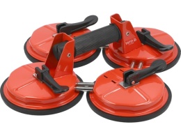 UCHWYT DO SZYB 4 X O150MM - RUCHOME