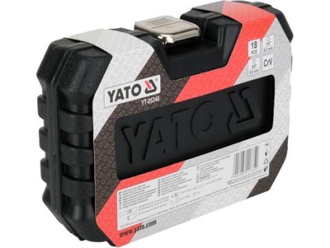 ZESTAW KLUCZY DO ŚWIEC ŻAROWYCH 18 ELEMENTÓW