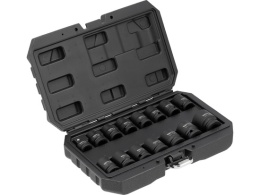 ZESTAW NASADEK UDAROWYCH 1/2" ZAWIERA 15 ELEMENTÓW YT-10253
