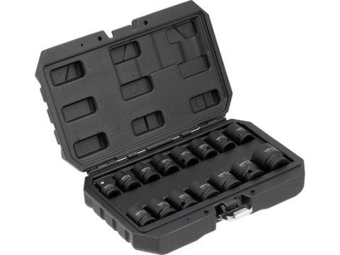 ZESTAW NASADEK UDAROWYCH 1/2" ZAWIERA 15 ELEMENTÓW YT-10253