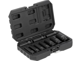 ZESTAW NASADEK UDAROWYCH DŁUGICH 1/2" ZAWIERA 10 ELEMENTÓW YT-10557