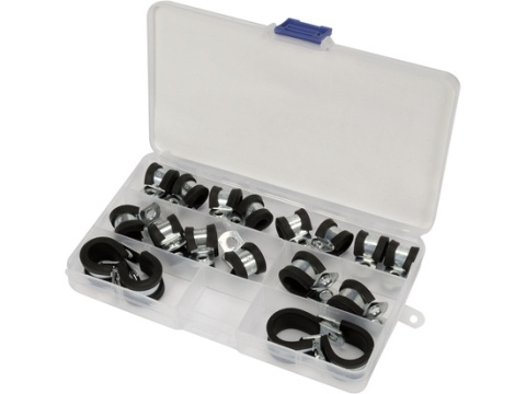 ZESTAW OPASEK ZACISKOWYCH METAL GUMOWYCH YT-067833