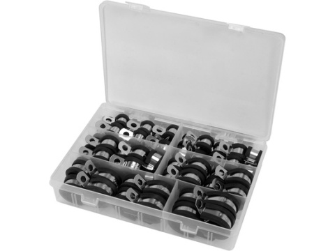 ZESTAW OPASEK ZACISKOWYCH METAL GUMOWYCH YT-067834