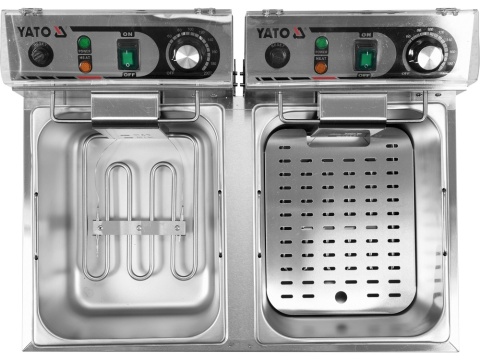 FRYTOWNICA PODWÓJNA 2x6L YG-04622 YATO