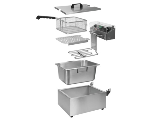 FRYTOWNICA PODWÓJNA 2x8L YG-04623 YATO