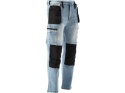 SPODNIE STRETCH JEANS L. BLUE R. M YT-79071