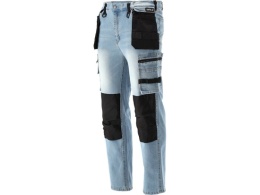 SPODNIE STRETCH JEANS L. BLUE R. M