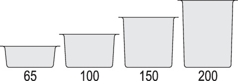 POJEMNIK GASTRONOMICZNY GN 1/4 150MM PC YG-00421 YATO