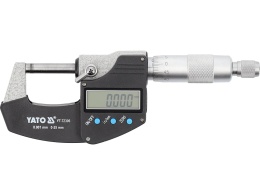 CYFROWY MIKROMETR ZEWNĘTRZNY 0-25MM YT-72306 YATO