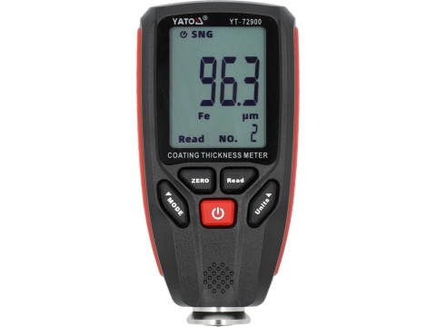 CYFROWY TESTER GRUBOŚCI LAKIERU YT-72900 YATO