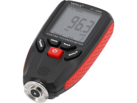 CYFROWY TESTER GRUBOŚCI LAKIERU YT-72900 YATO
