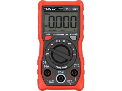 MIERNIK CYFROWY TRUE RMS LCD 4000 YT-730894 YATO
