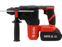 MŁOTOWIERTARKA SDS+ 18V (BL MOTOR,2X4AH) YT-827722 YATO