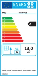 NAGRZEWNICA OLEJOWA NA PODCZERWIEŃ 13KW YT-99760 YATO