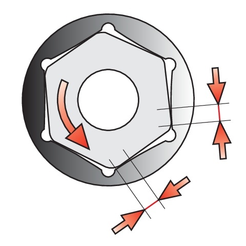 NASADKA 13MM 1/4" 6-KĄT. CV KRÓTKA YT-14129 YATO