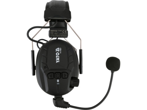 NAUSZNIKI ELEKTR. AKTYWNE Z BLUETOOTH YT-74627 YATO