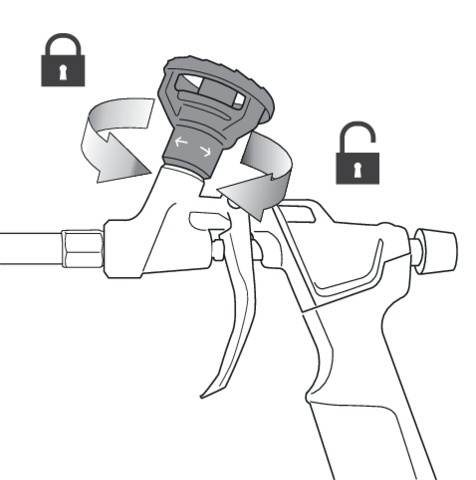 PISTOLET DO PIANKI Z DODATKOWYM ZAWOREM YT-67434 YATO