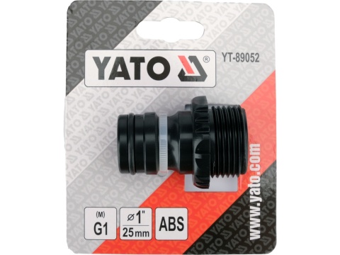 PRZYŁĄCZE DO KRANU 1" O WYS. PRZEPŁYWIE YT-89052 YATO