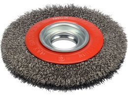 SZCZOTKA TARCZOWA 150MM ⌀32MM INOX DO SZLIFIERKI STOŁOWEJ YATO