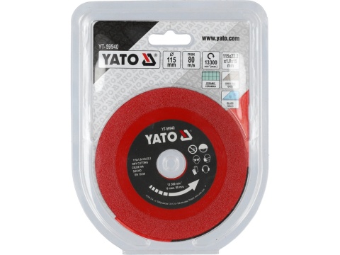 TARCZA DIAMENTOWA 115MM X 22,23MM YT-59940 YATO