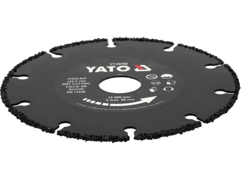 TARCZA DO DREWNA 125MM YT-59760 YATO