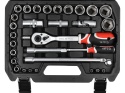 ZESTAW NARZĘDZIOWY 1/2' 60CZ. YT-12660 YATO