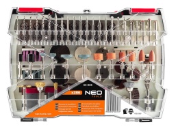 AKCESORIA DO MINISZLIFIERKI, ZESTAW 286 SZT. 55-085 NEO TOOLS