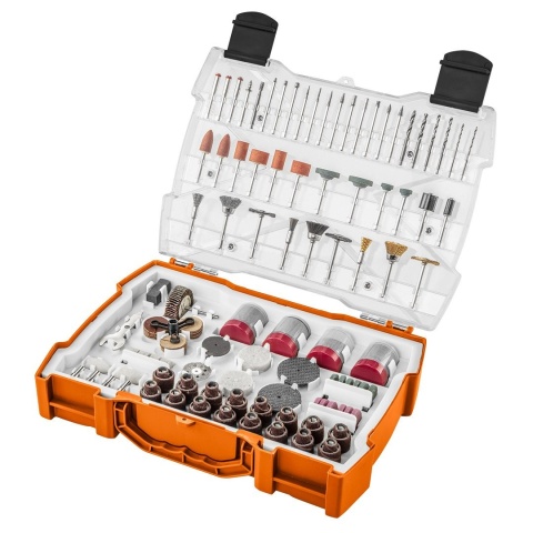 AKCESORIA DO MINISZLIFIERKI, ZESTAW 286 SZT. 55-085 NEO TOOLS