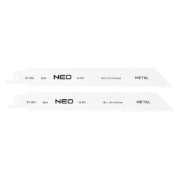 BRZESZCZOTY DO PIŁY SZABLASTEJ 152 x 19 x 0.9 mm, 57-951 NEO TOOLS