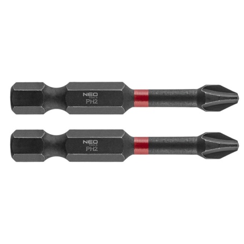 BITY UDAROWE PH2 x 50 mm, 2 szt. 56-519 NEO TOOLS