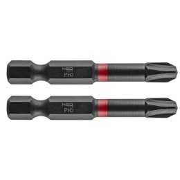 BITY UDAROWE PH3 x 50 mm, 2 szt. 56-520 NEO TOOLS