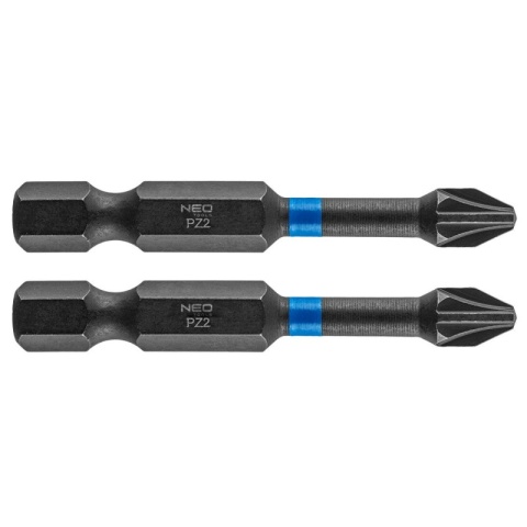 BITY UDAROWE PZ2 x 50 mm, 2 szt. 56-522 NEO TOOLS