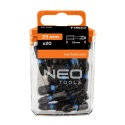 BITY UDAROWE PZ3 x 25 mm, 20 szt. 56-535 NEO TOOLS