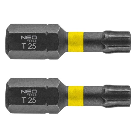 BITY UDAROWE TX25 x 25 mm, 2 szt. 56-514 NEO TOOLS