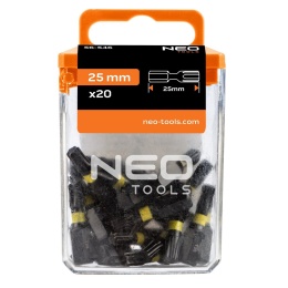 BITY UDAROWE TX25 x 25 mm, 20 szt. 56-546 NEO TOOLS