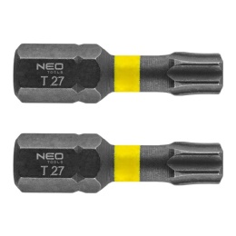 BITY UDAROWE TX27 x 25 mm, 2 szt. 56-515 NEO TOOLS