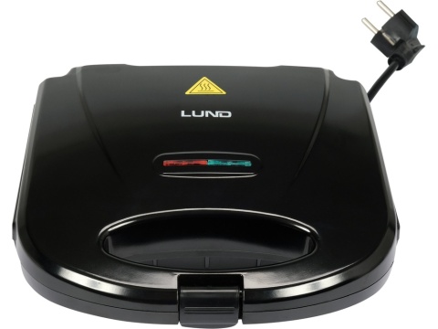 OPIEKACZ 750W, PŁYTA GRILLOWA, CZARNY 67528 LUND