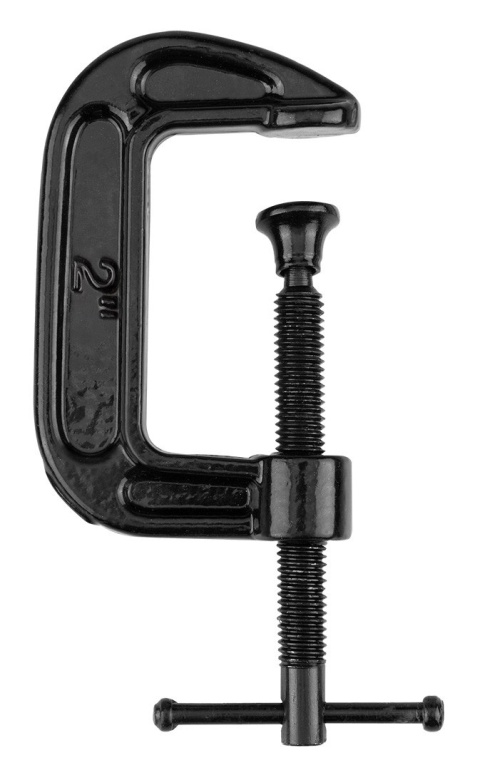 ŚCISK STOLARSKI (śrubowy), TYP C (G), 50 mm (2"), ŻELIWNY 45-551 NEO TOOLS