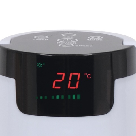 WENTYLATOR PODŁOGOWY LED 50W, WYS. 81CM 66841 LUND