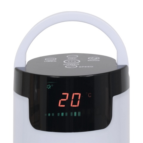 WENTYLATOR PODŁOGOWY LED 50W, WYS. 81CM 66841 LUND