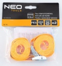 PAS Z KLAMRĄ KRZYWKOWĄ 25 mm x 2.5 m 2 szt. 10-711 NEO TOOLS