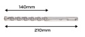 WIERTŁO DO BETONU ZBROJONEGO SDS PLUS 12 x 210 mm, QUATRO 54-117 NEO TOOLS