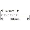 WIERTŁO DO DREWNA SPIRALNE, 6 x 93 mm 57-273 NEO TOOLS